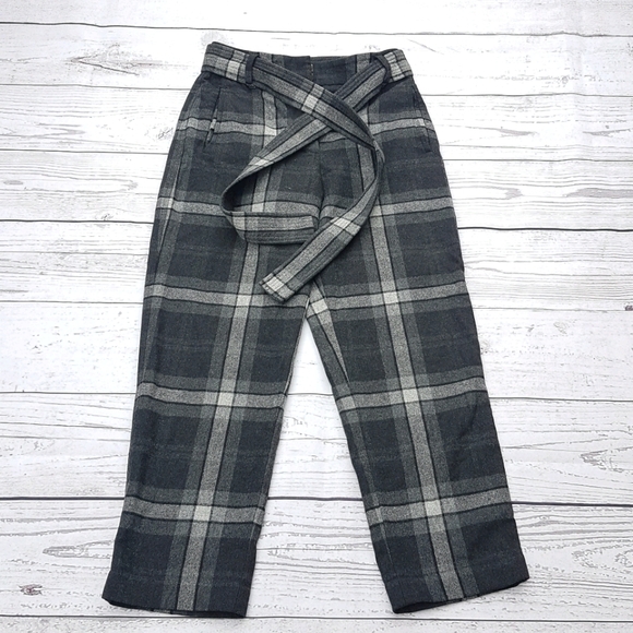 Aritzia Pants - Wilfred Chambery Check Wool Pant